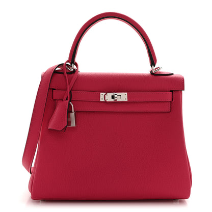 Hermes Togo Kelly Retourne 25 Rose Mexico 1 of 10