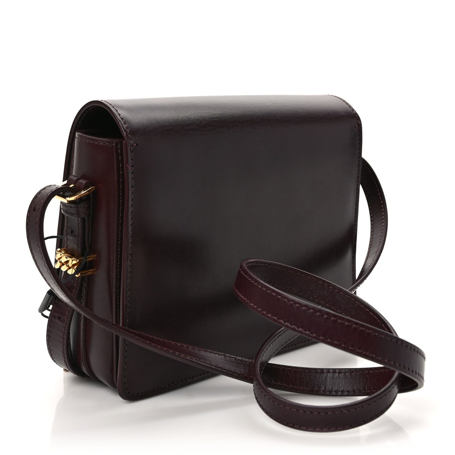 Burberry Smooth Calfskin Small Grace Bag Oxblood 3 of 8