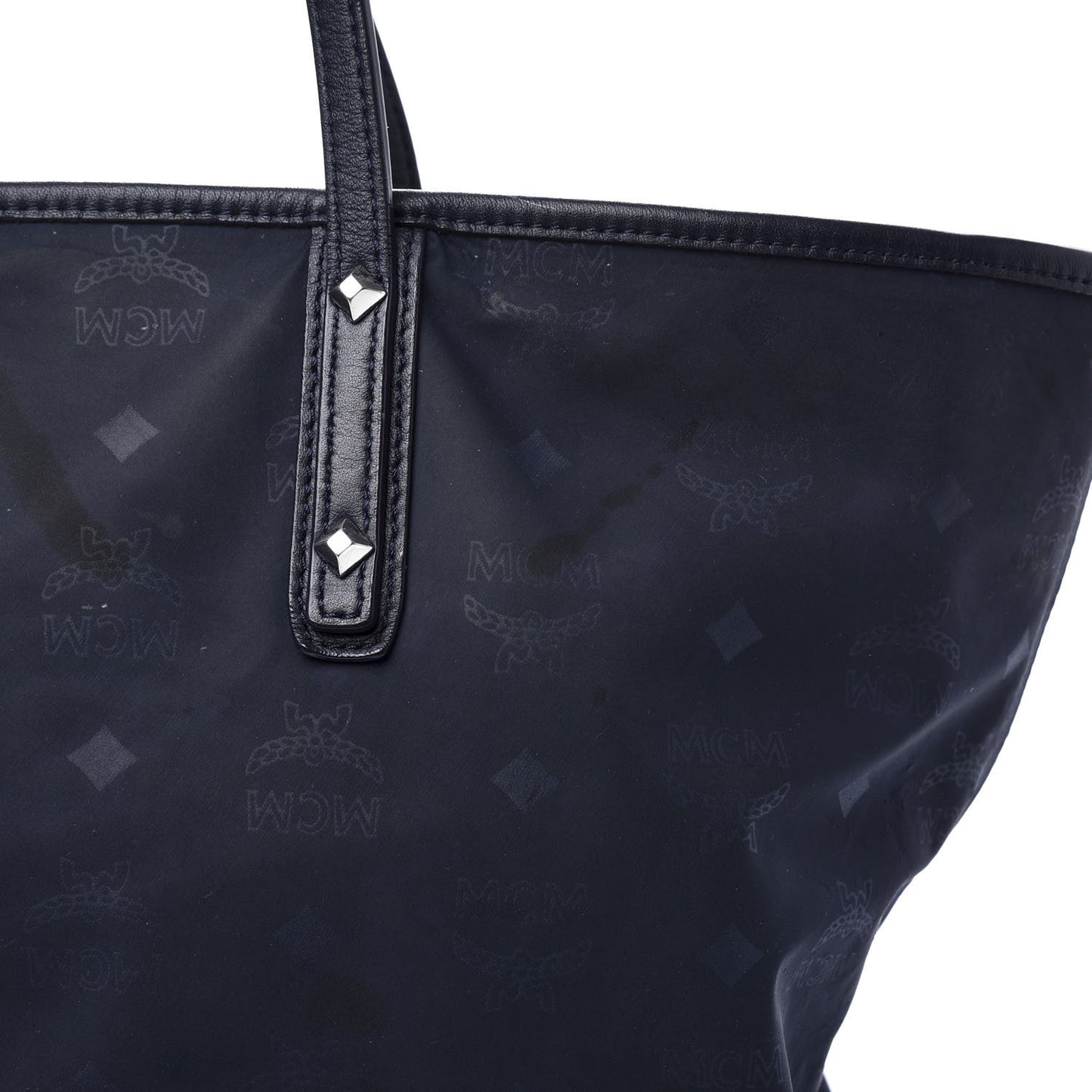 Nylon Monogram Medium Dieter Shopper Tote Navy