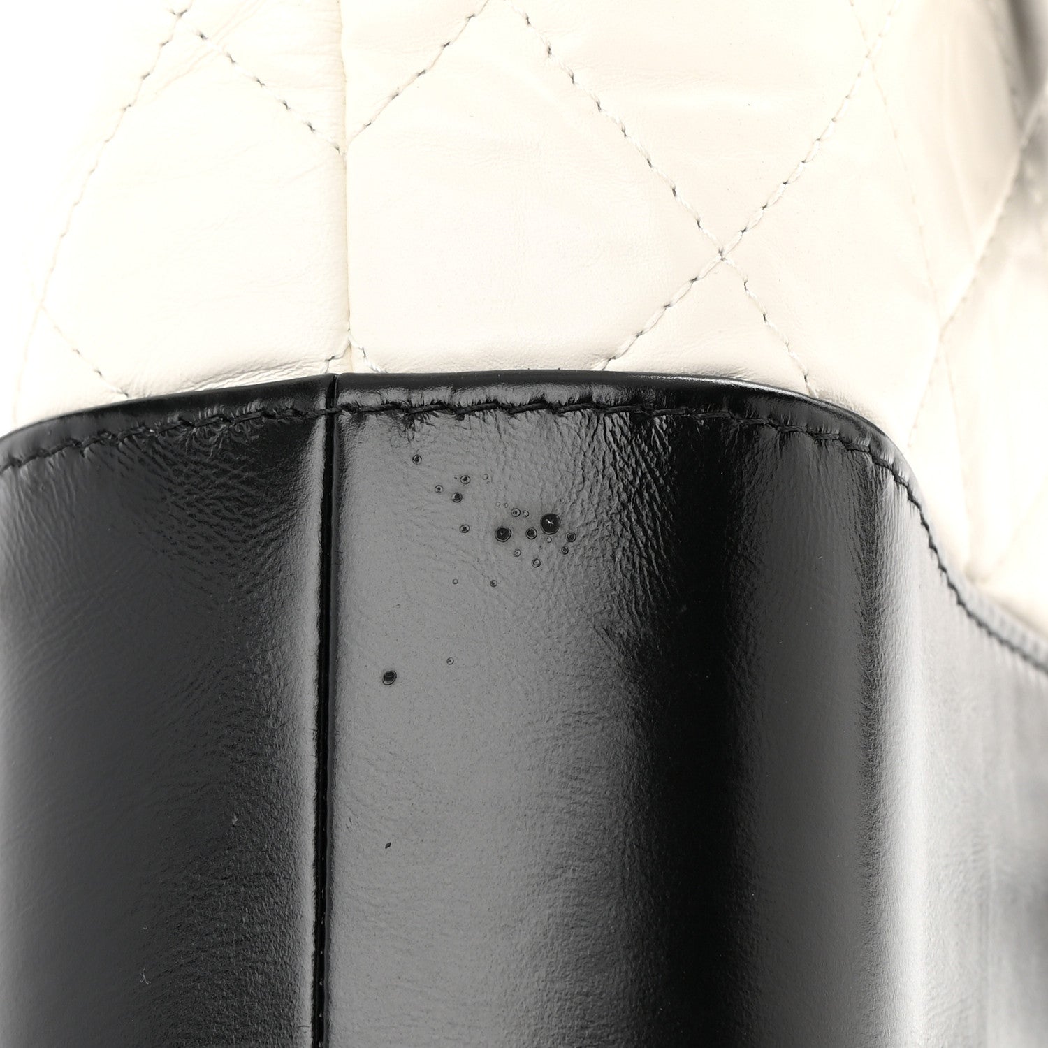 Chanel Aged Calfskin Quilted New Medium Gabrielle Hobo White 11 of 13