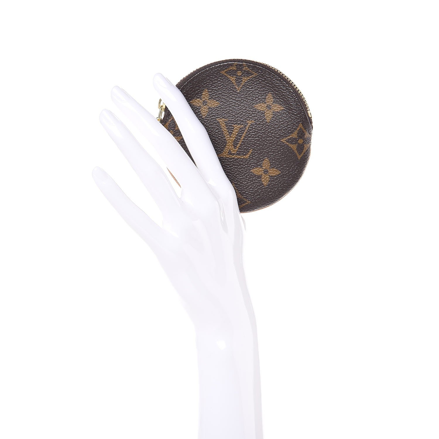 Louis Vuitton Monogram Round Coin Purse 2 of 7