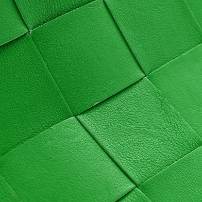 Bottega Veneta Nappa Maxi Intrecciato Medium Cassette Flat Zip Pouch Parakeet 7 of 9