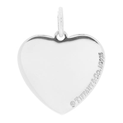 Tiffany Sterling Silver Love Heart Charm 3 of 4