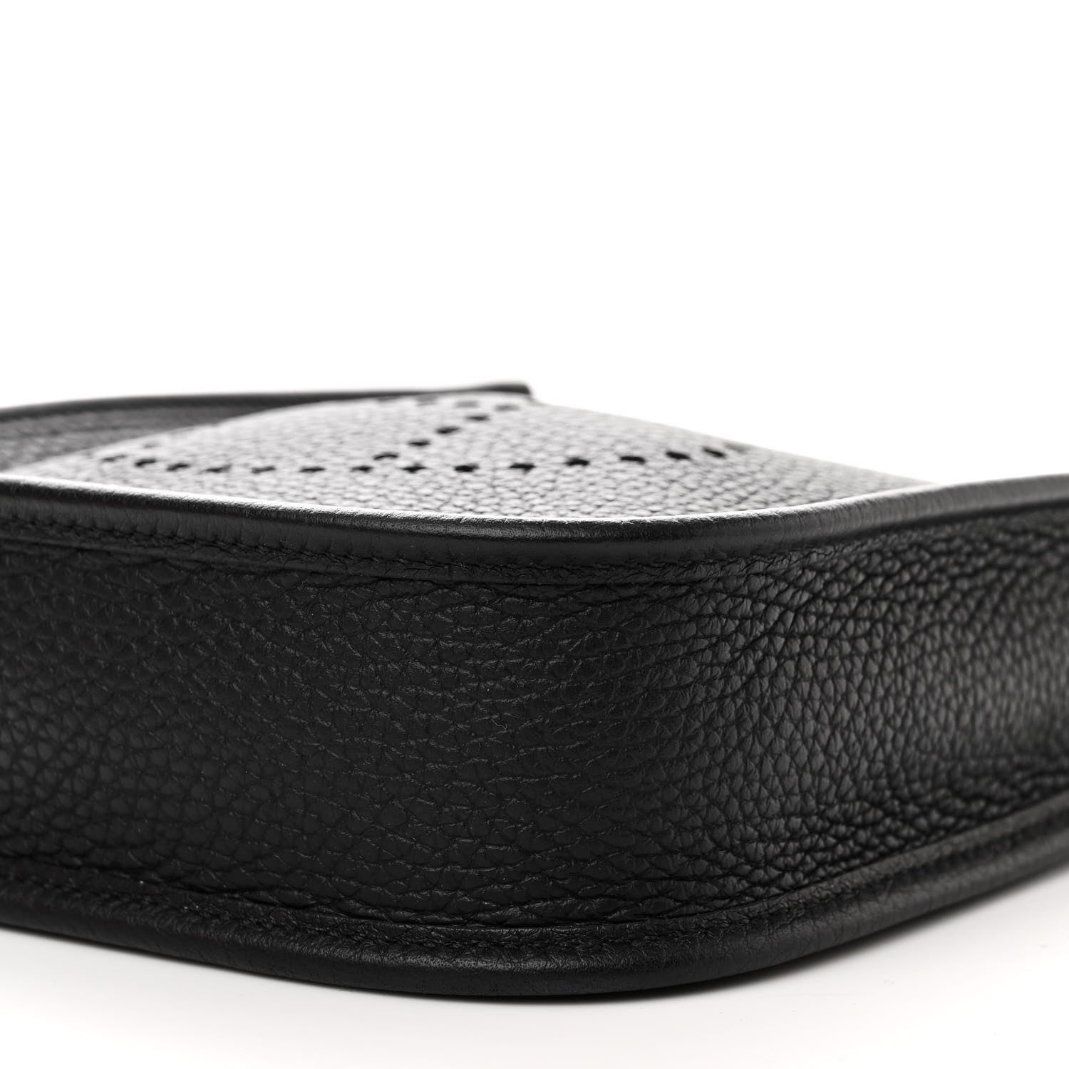 Hermes Taurillon Clemence Evelyne TPM Black 10 of 11