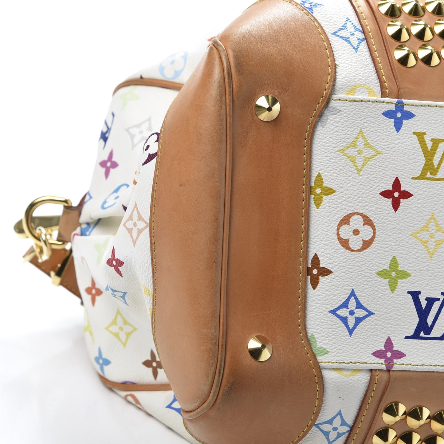Monogram Multicolor Courtney GM White