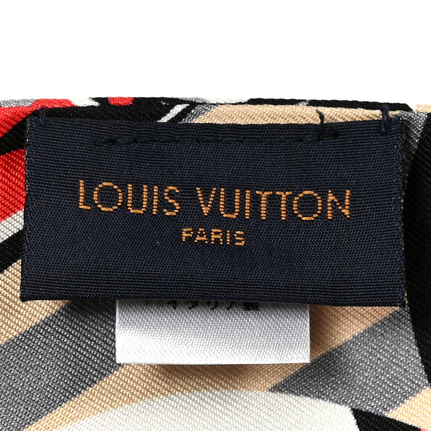 Silk Pop Monogram BB Bandeau Red