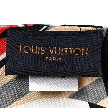 Louis Vuitton Silk Pop Monogram BB Bandeau Red 3 of 3