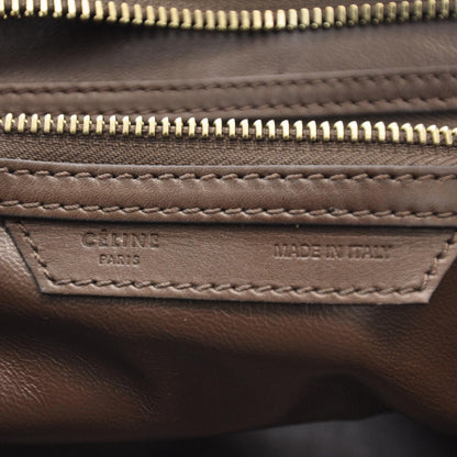 Celine Python Mini Luggage Honey 9 of 10