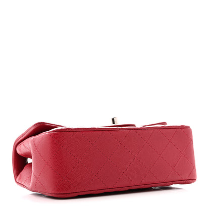 Chanel Caviar Quilted Mini Rectangular Flap Pink 4 of 12