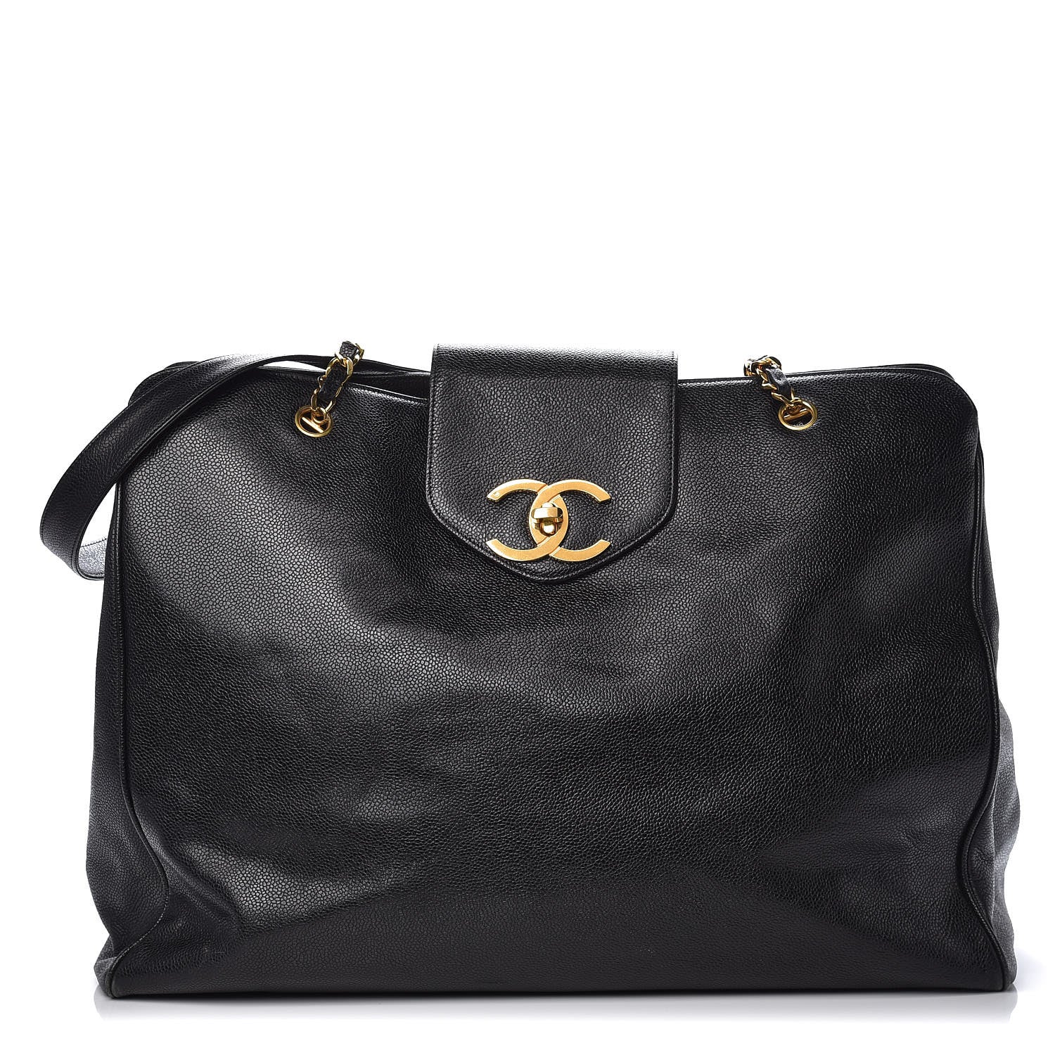Chanel Caviar XL Weekender Bag Black 1 of 16