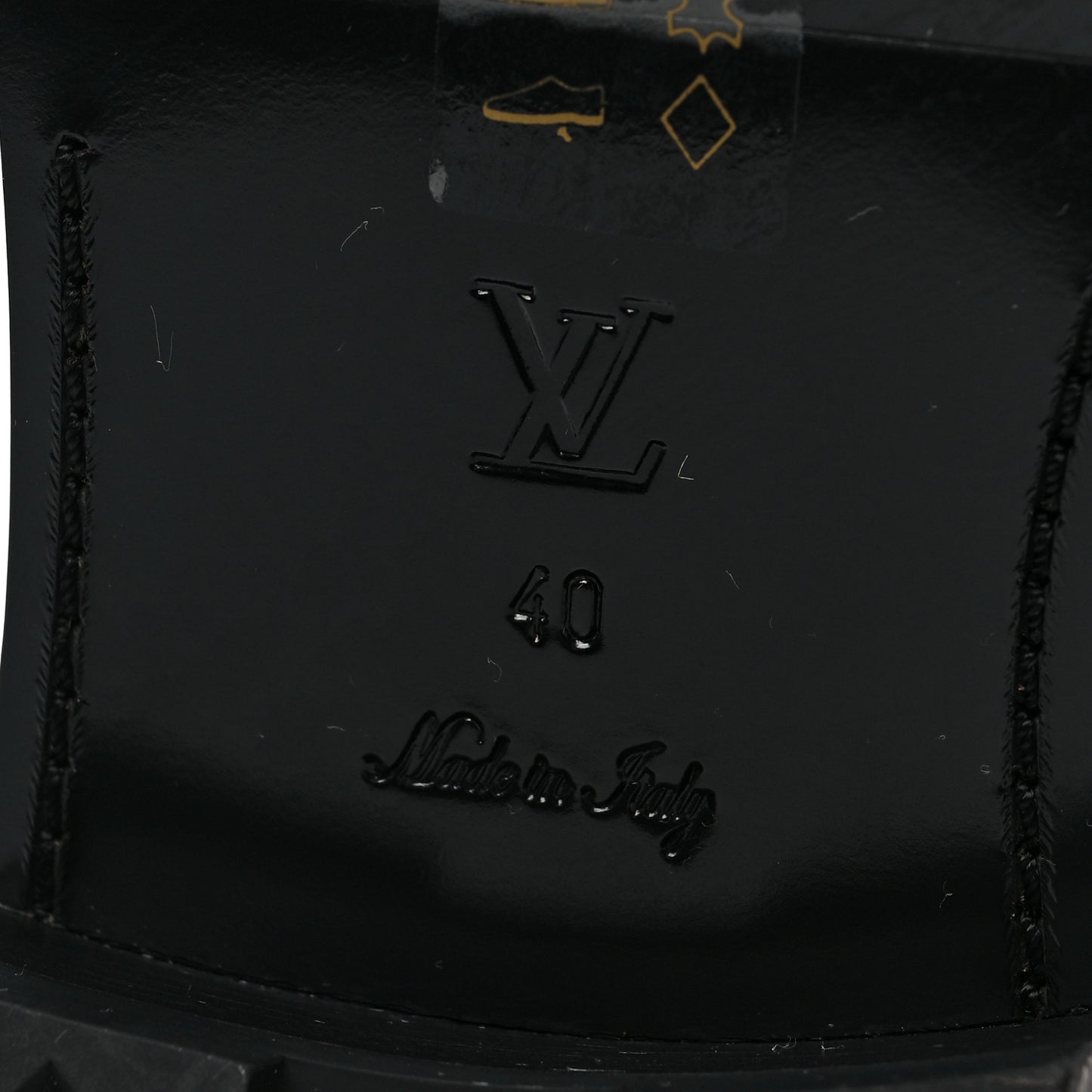 Calfskin Monogram Discovery Flat Ankle Boots 40 Black