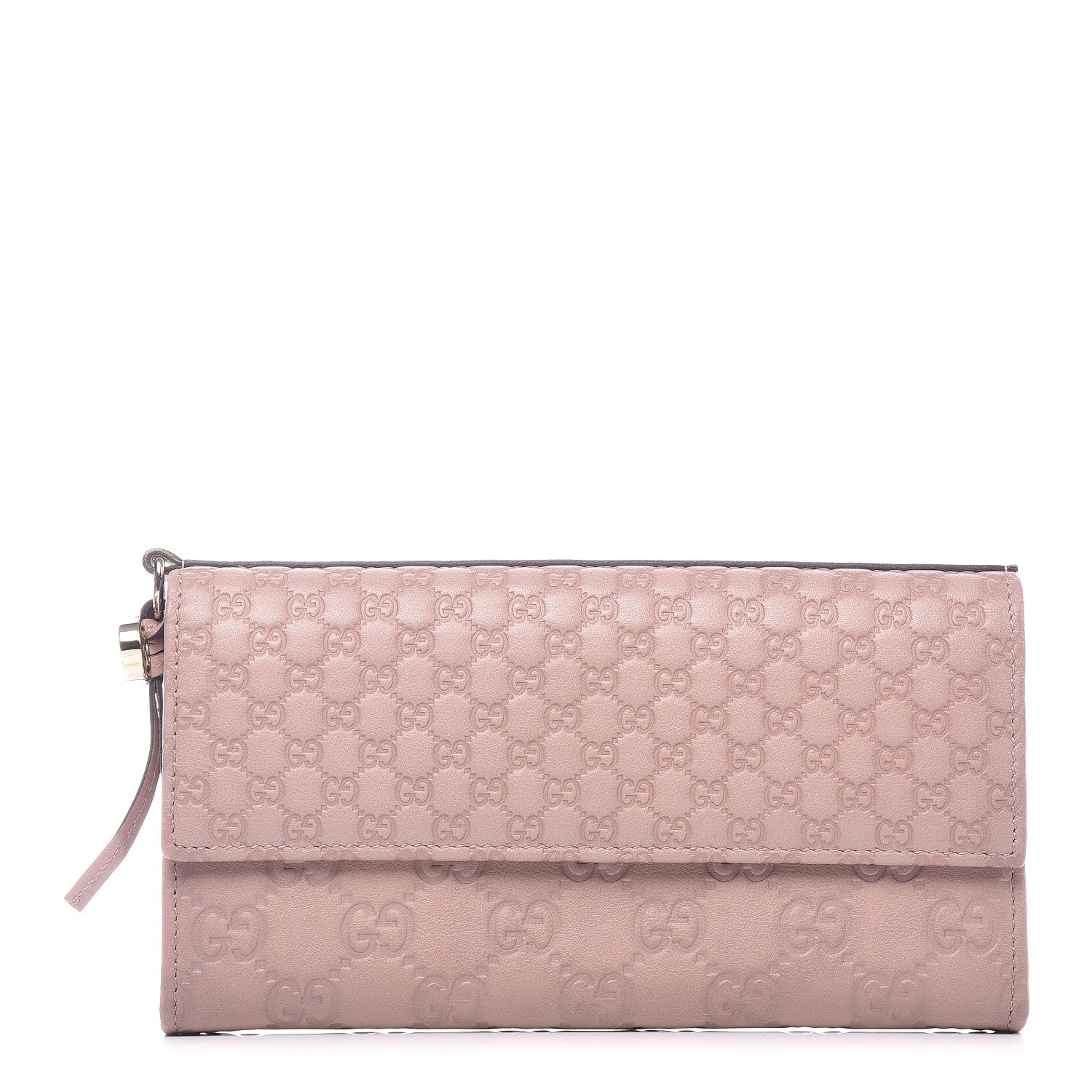 Gucci Guccissima Signature Microguccissima Bree Continental Wallet Dark Cipria 1 of 13