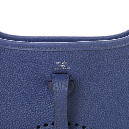 Hermes Taurillon Maurice Zigzag Evelyne TPM Bleu Saphir Bleu Zellige Indigo Black 6 of 11
