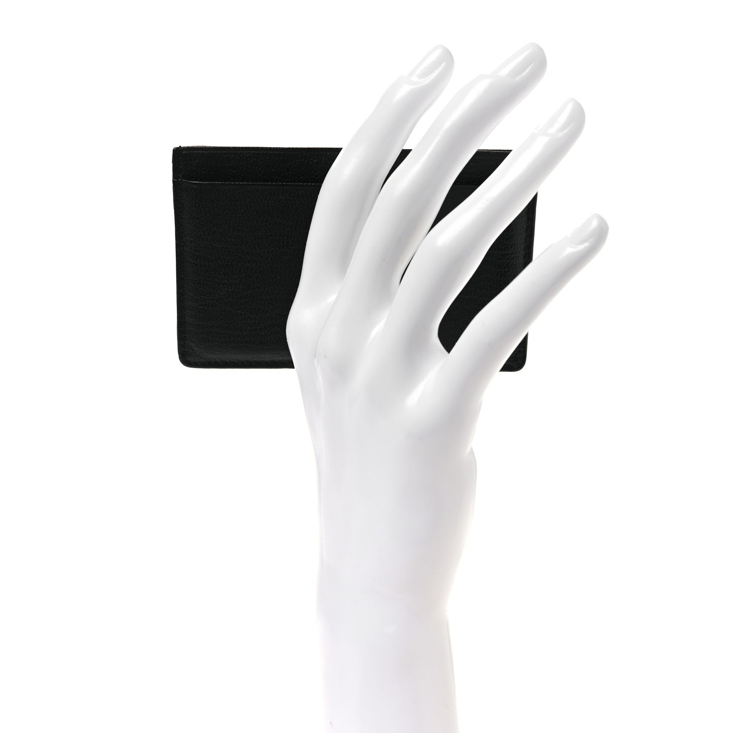 Goatskin CC Card Holder Black