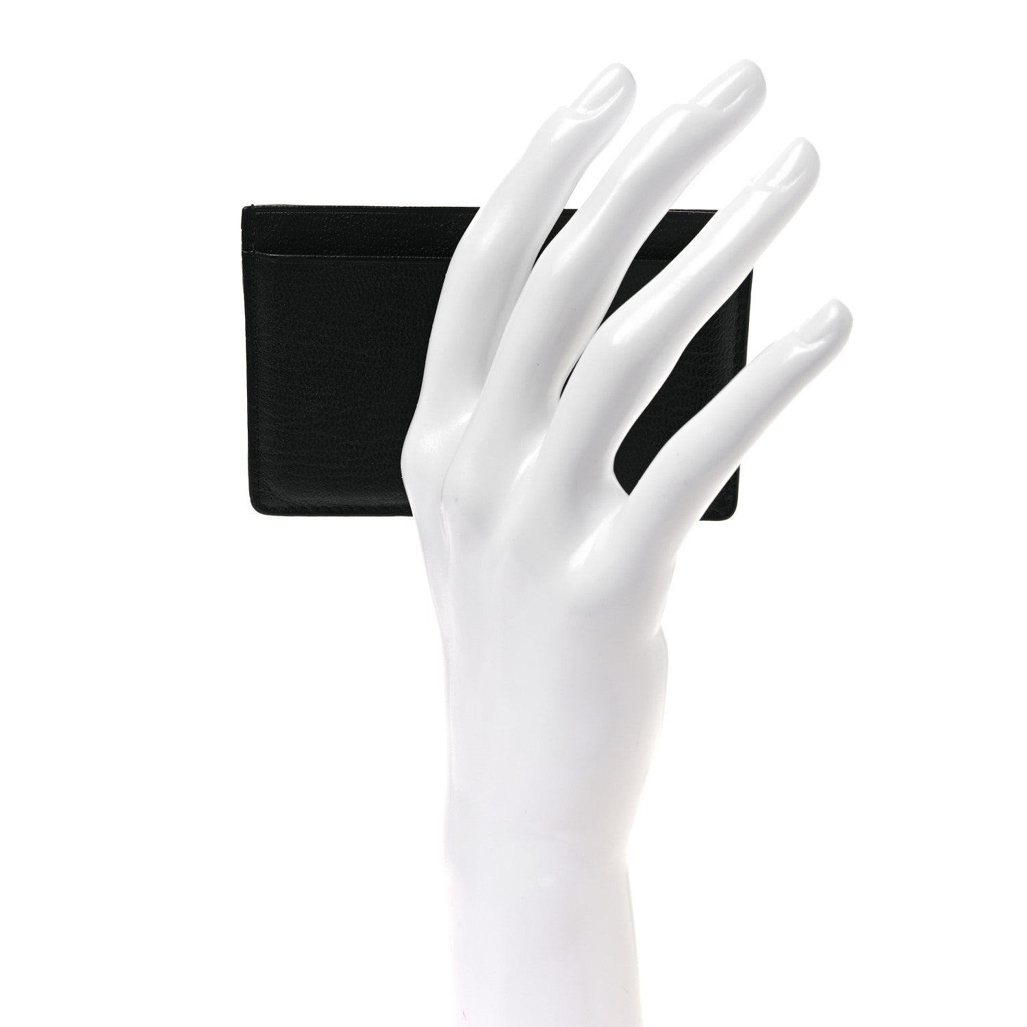 Chanel Goatskin CC Card Holder Black 3 of 8