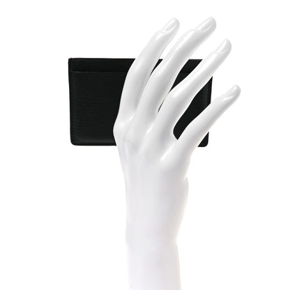 Chanel Goatskin CC Card Holder Black 3 of 8