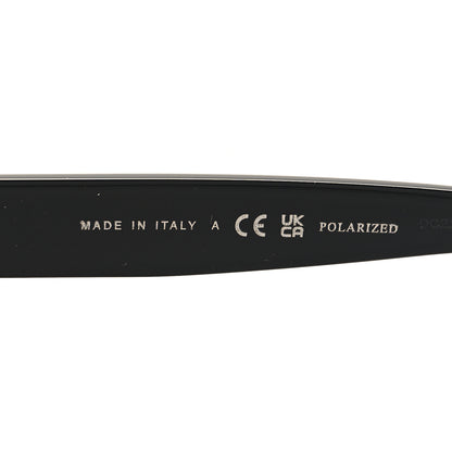 Chanel Acetate Polarized Square Sunglasses 5417-A Black 6 of 8