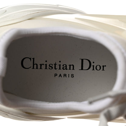 Christian Dior Technical Fabric Rubber Womens D-Connect Sneakers 39.5 White 6 of 8