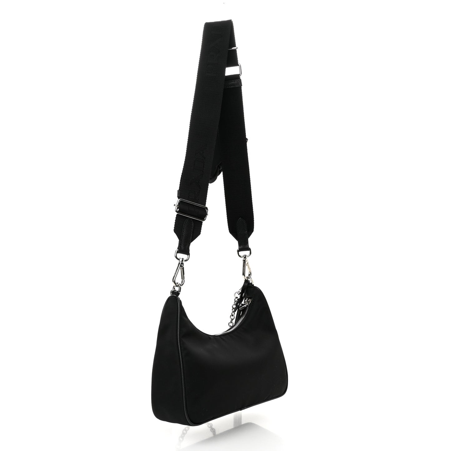 Nylon Re-Edition 2005 Shoulder Bag Black