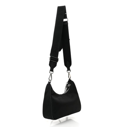 Prada Nylon Re-Edition 2005 Shoulder Bag Black 3 of 11