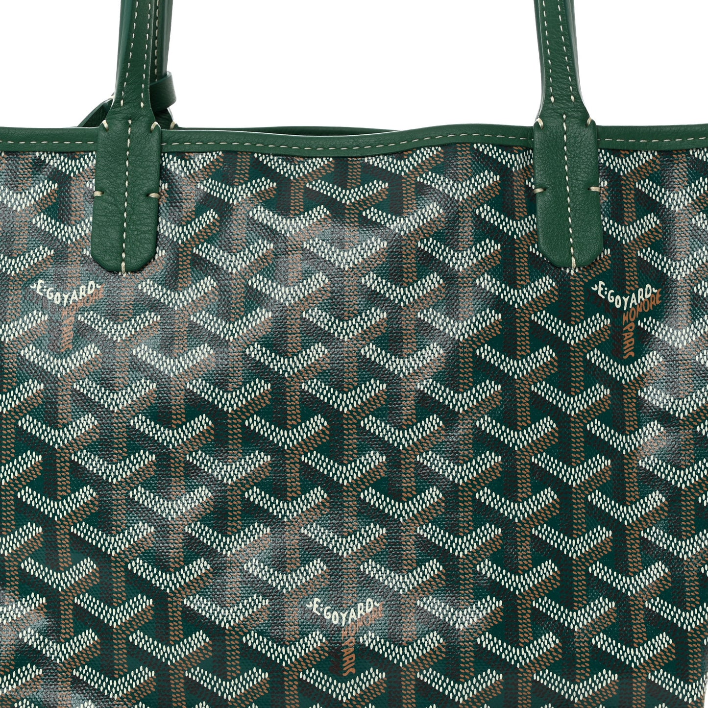 Goyardine Reversible Mini Anjou Green