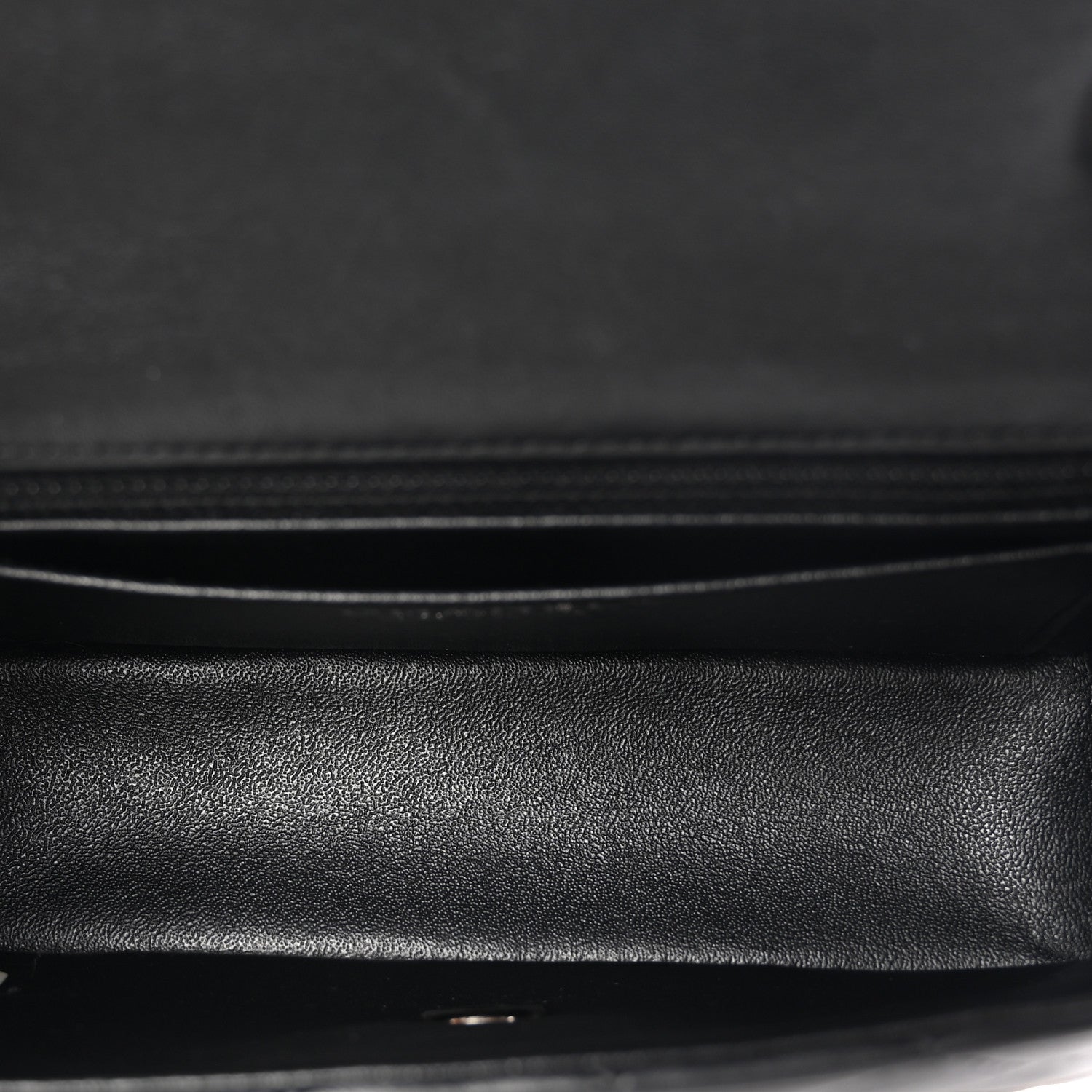 Chanel Lambskin Quilted Mini Rectangular Flap Black 5 of 10