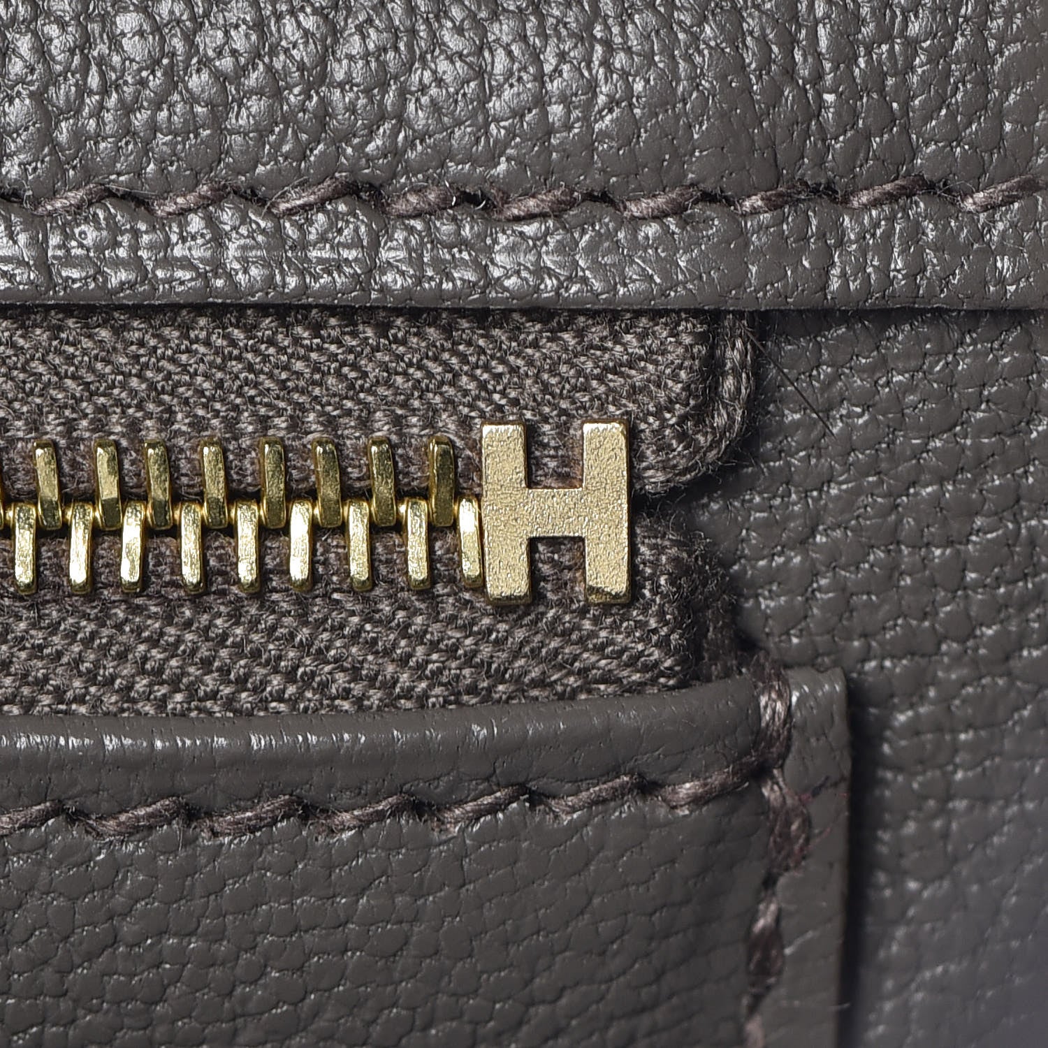 Hermes Togo Birkin 35 Etain 29 of 37
