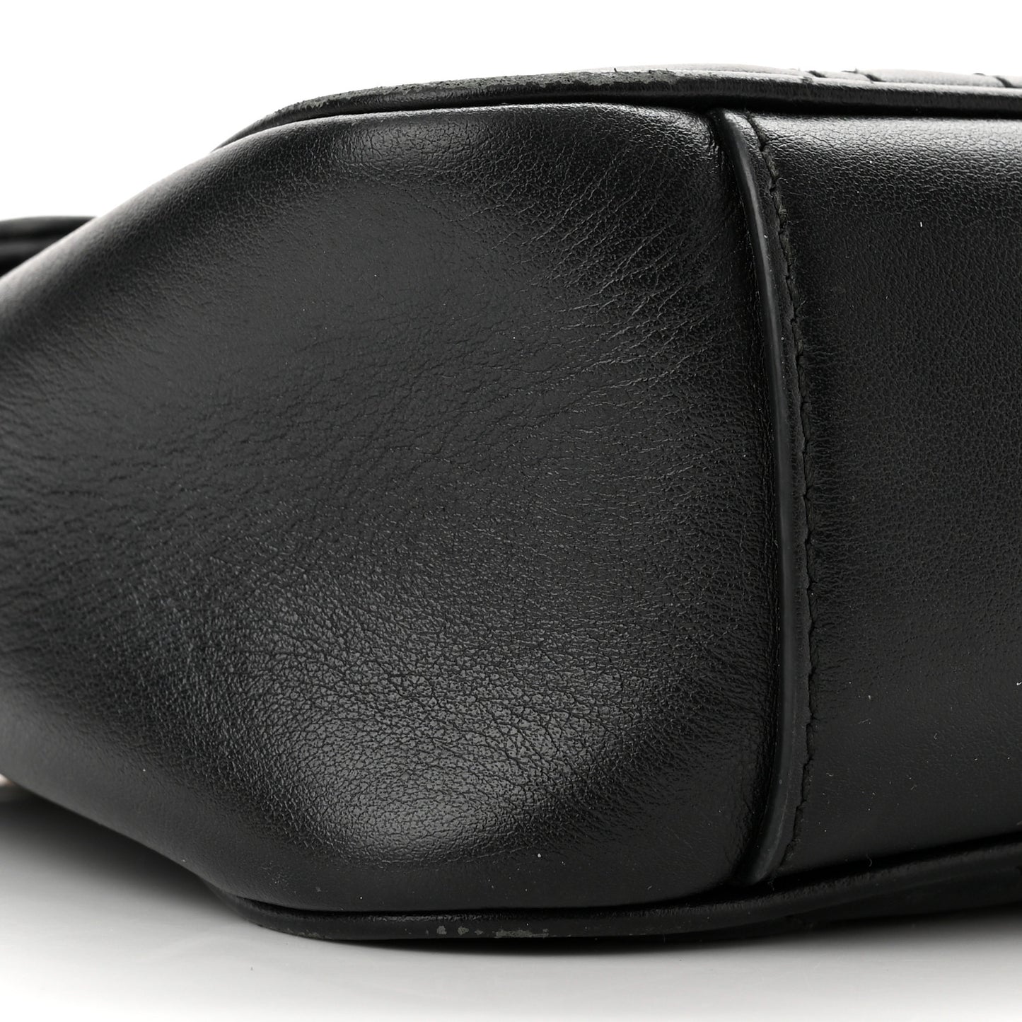Calfskin Matelasse Small GG Marmont Shoulder Bag Black
