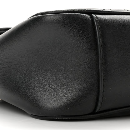 Gucci Calfskin Matelasse Small GG Marmont Shoulder Bag Black 9 of 10