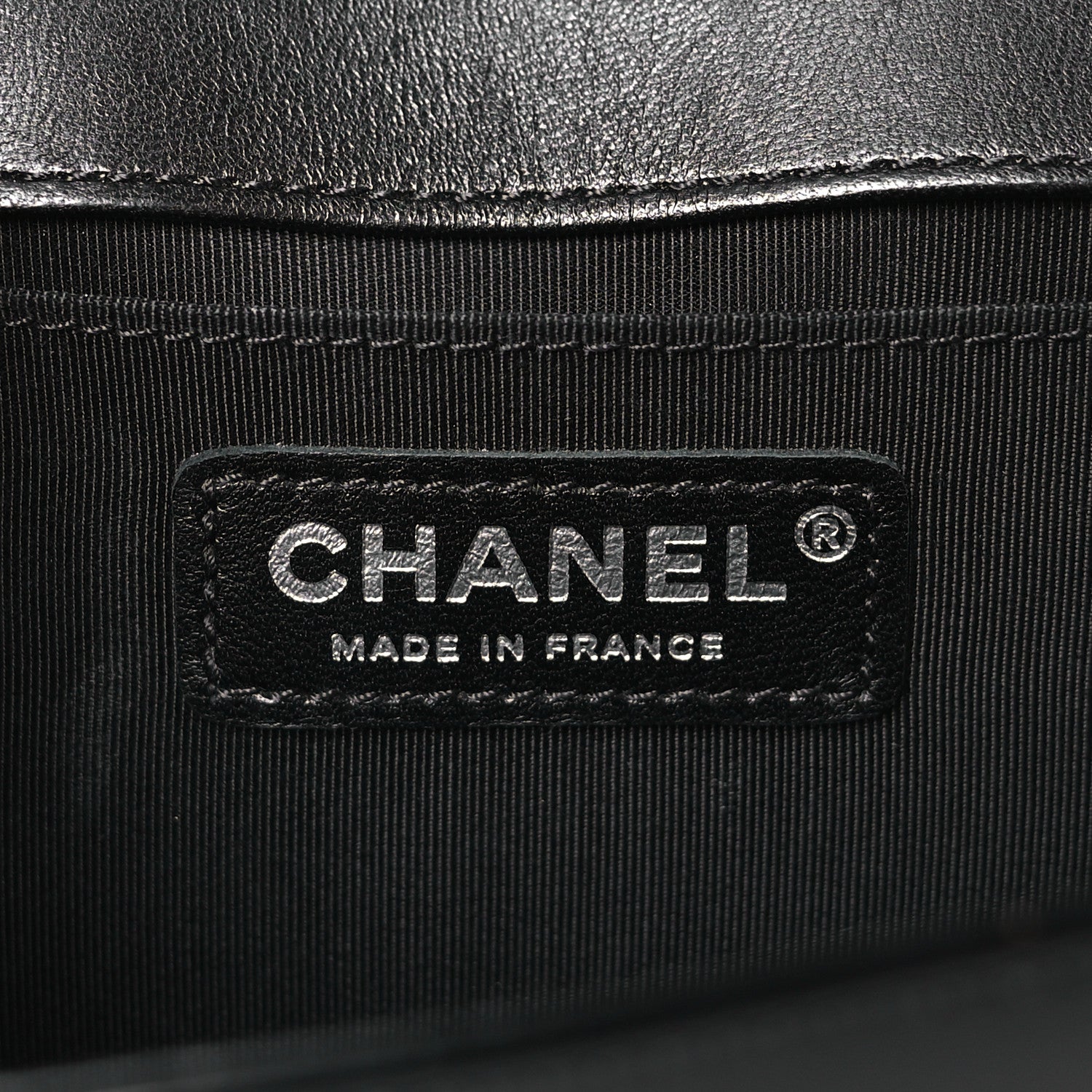 Chanel Glazed Calfskin Medium Boy Flap Black 6 of 9