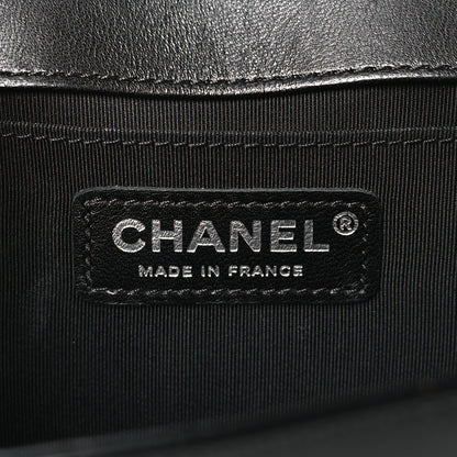 Chanel Glazed Calfskin Medium Boy Flap Black 6 of 9