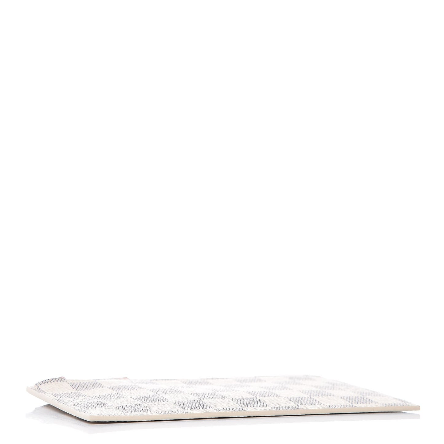 Damier Azur Felicie Chain Wallet Zippered Insert Rose Ballerine