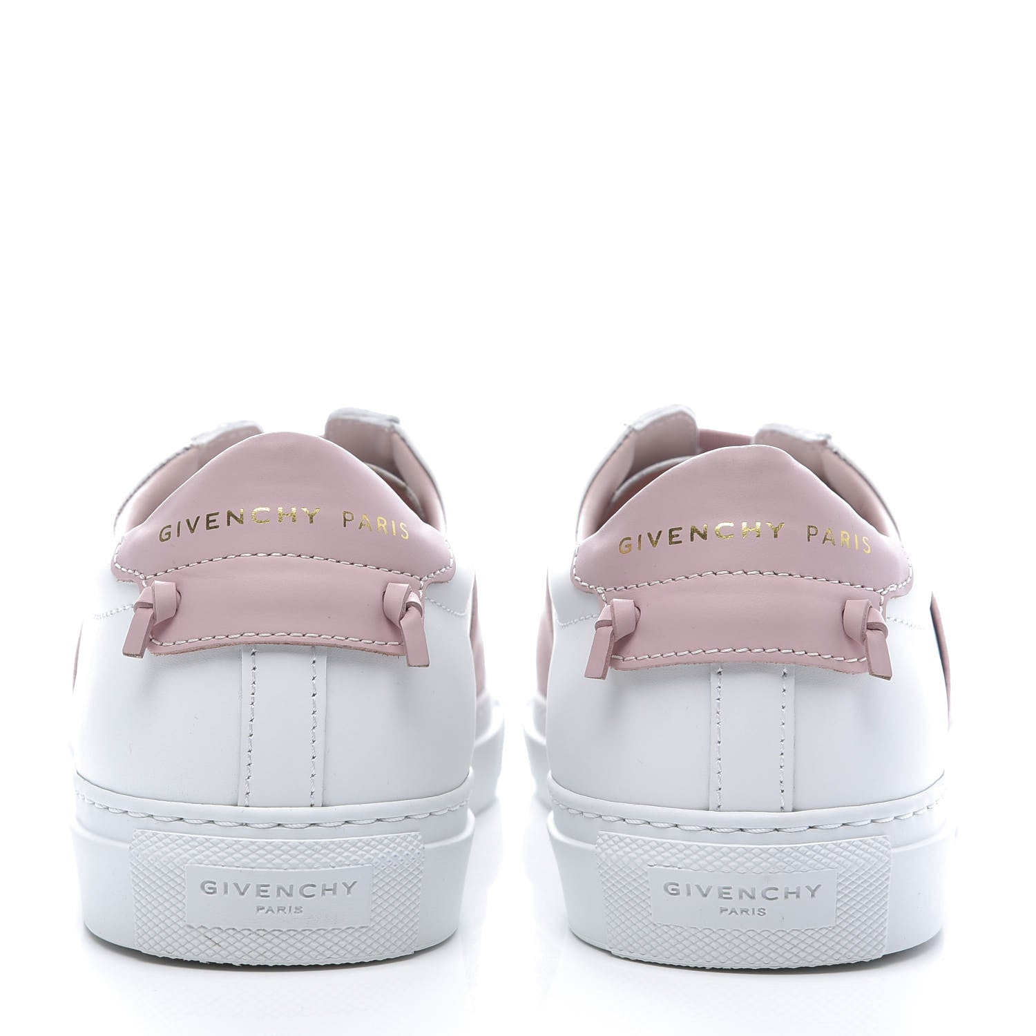 Givenchy Calfskin Band Logo Womens Urban Street Sneakers 38 Rose Clair 5 of 10