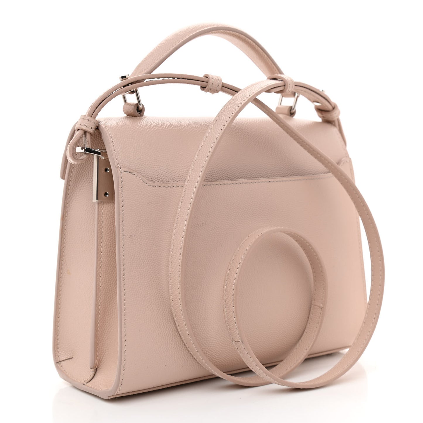 Grain de Poudre Mini Classic Monogram Cassandra Top Handle Marble Pink