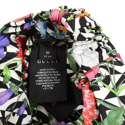 Gucci Silk G Rhombus Flora Print Headband M Multicolor 3 of 3