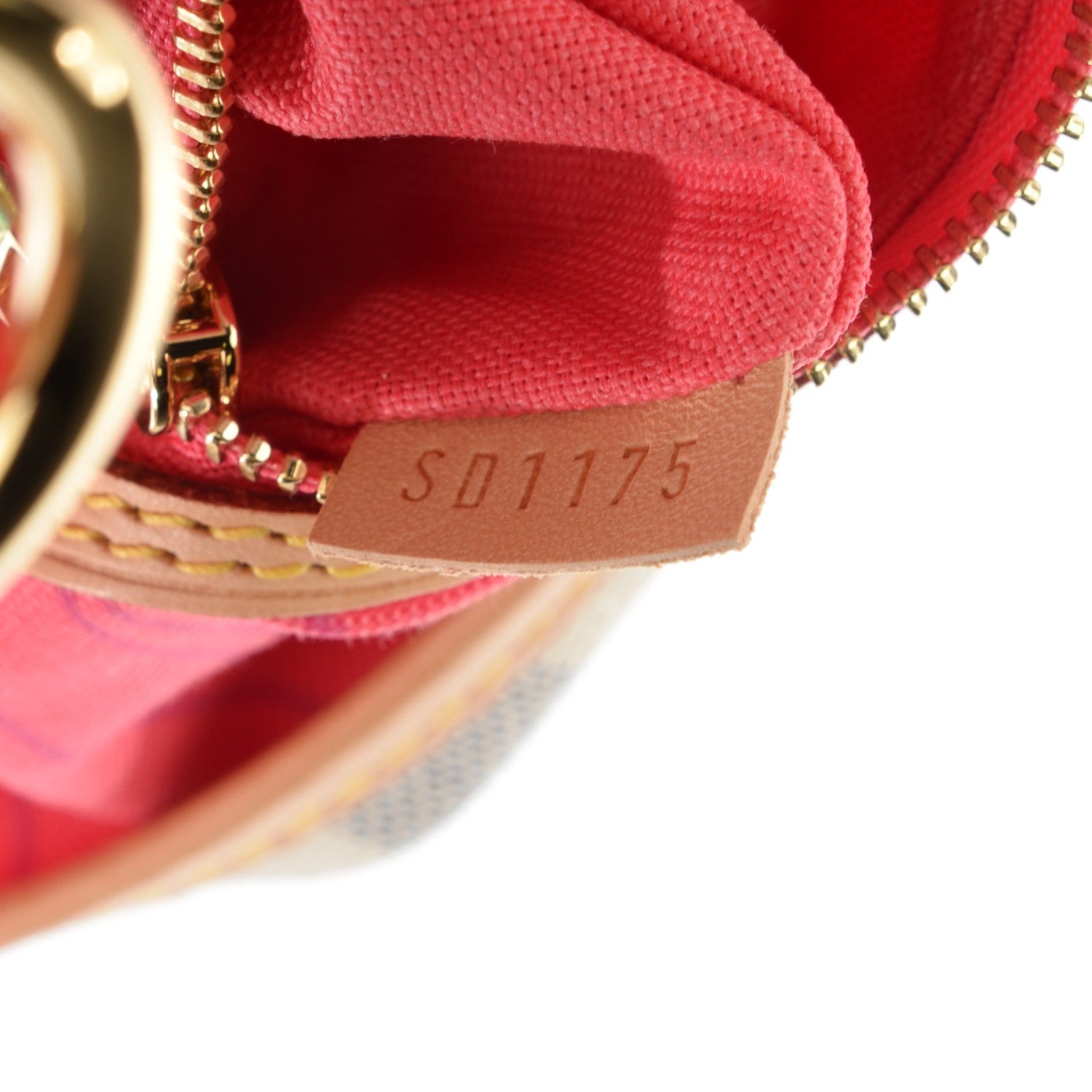 Louis Vuitton Damier Azur Delightful PM Pink 7 of 8