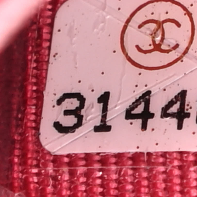 Chanel Caviar Quilted Flap Card Holder Wallet Dark Pink 8 of 8