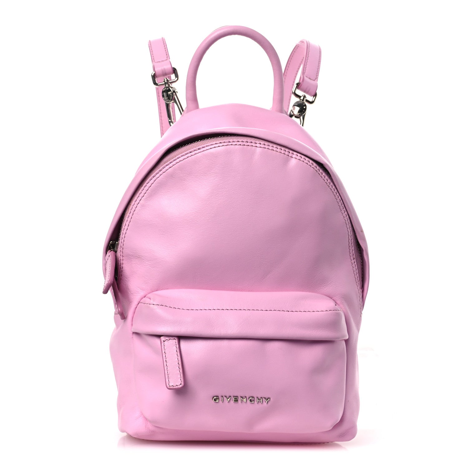 Givenchy Smooth Calfskin Nano Backpack Bright Pink 1 of 15
