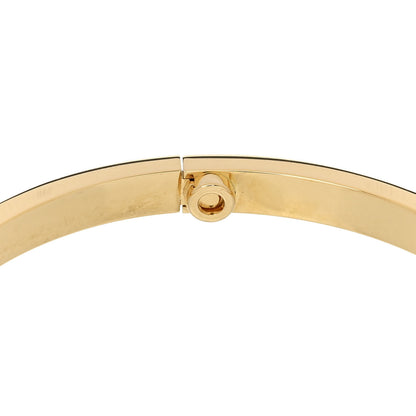 Cartier 18K Yellow Gold 6 Diamond Small LOVE Bracelet 16 8 of 9