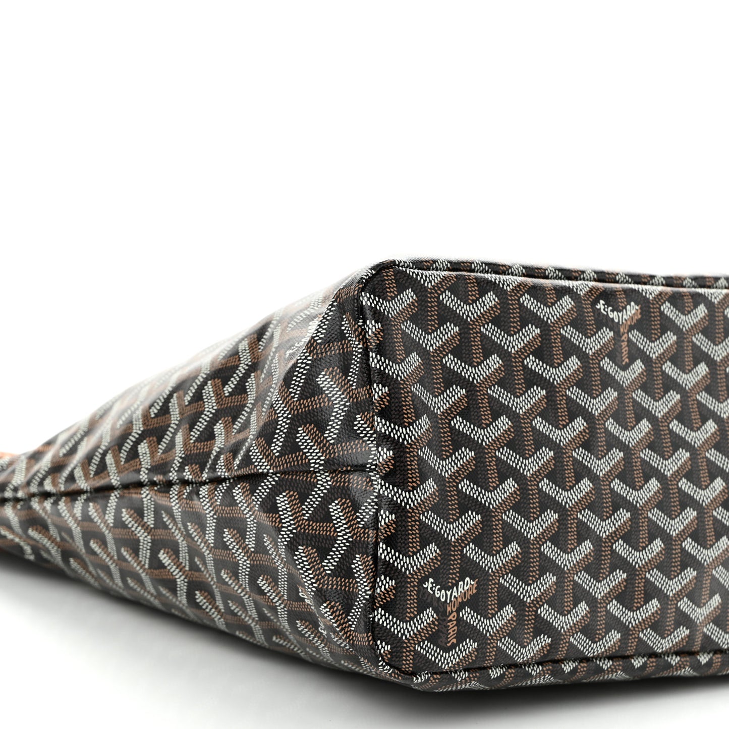 Goyardine Boheme Hobo Black Gold
