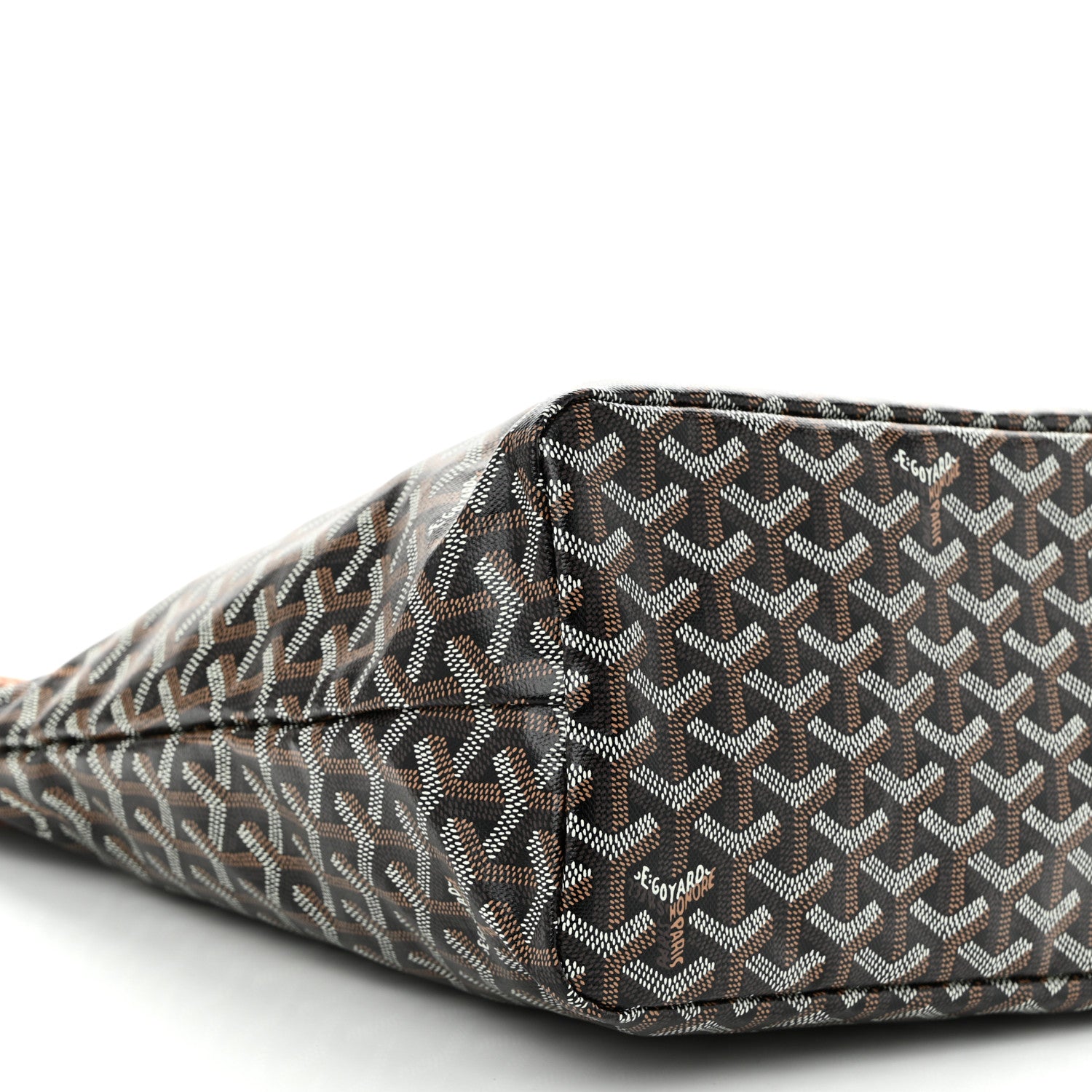 Goyard Goyardine Boheme Hobo Black Gold 8 of 9