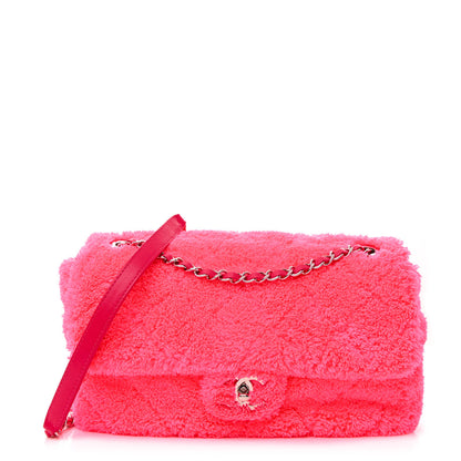 Chanel Lambskin Calfskin Mixed Fibers Quilted Medium Flap Pink 1 of 10