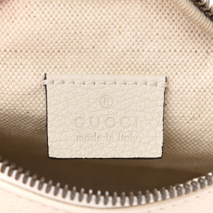 Gucci Grained Calfskin Small Logo Belt Bag White 6 of 9