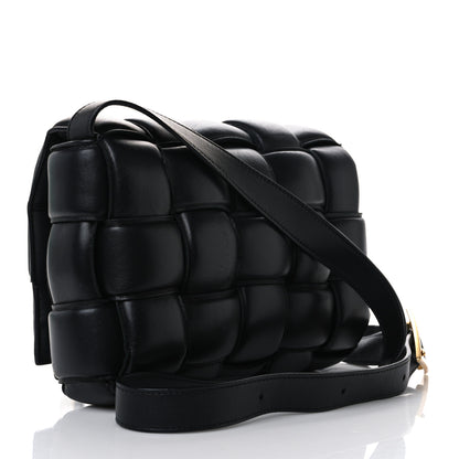 Bottega Veneta Nappa Maxi Intreccio Padded Cassette Crossbody Bag Black 3 of 10