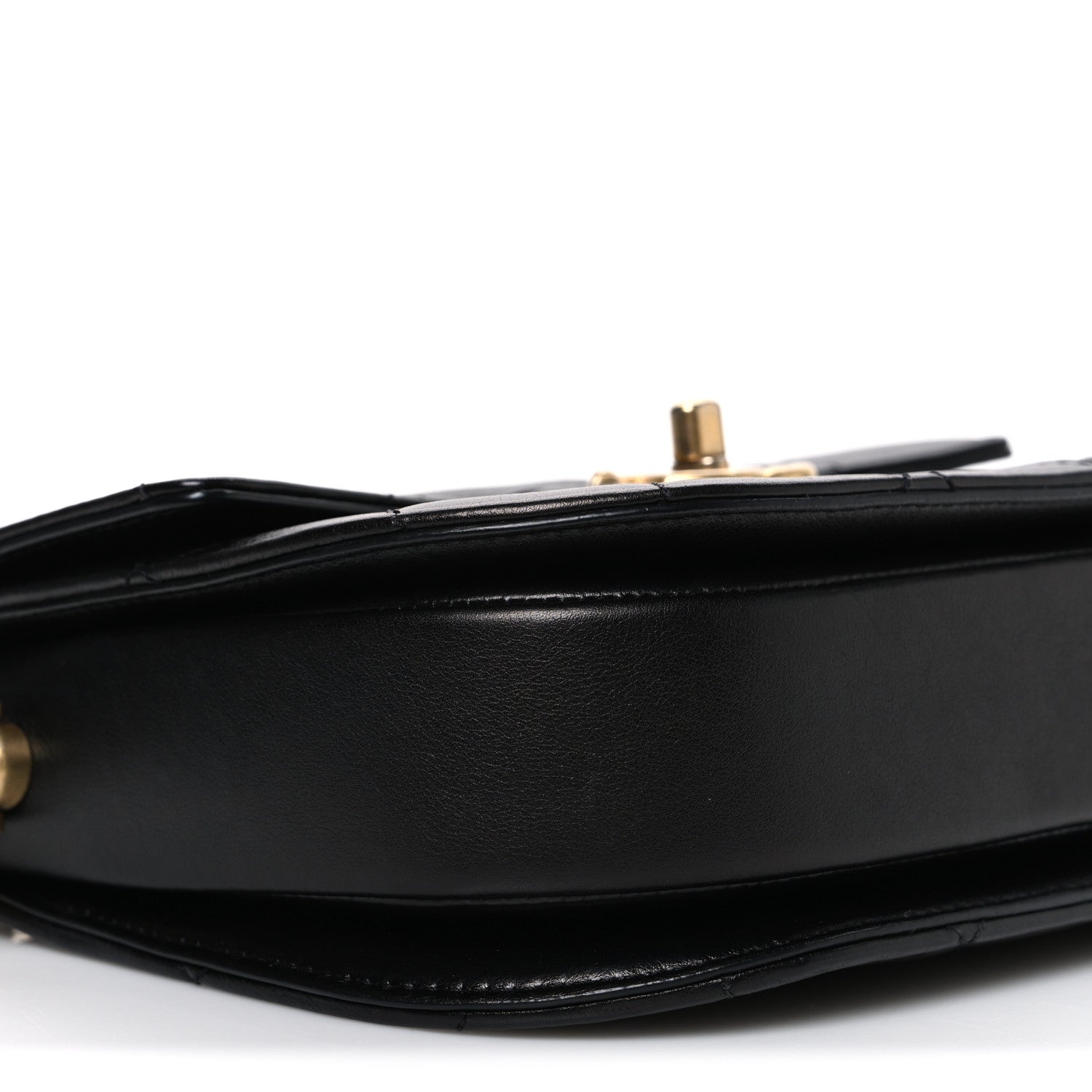 Chanel Calfskin Quilted Moon Messenger Black 8 of 9