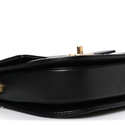 Chanel Calfskin Quilted Moon Messenger Black 8 of 9