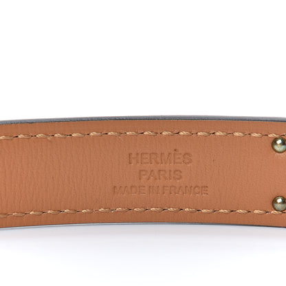 Hermes Epsom Kelly Belt White 3 of 4