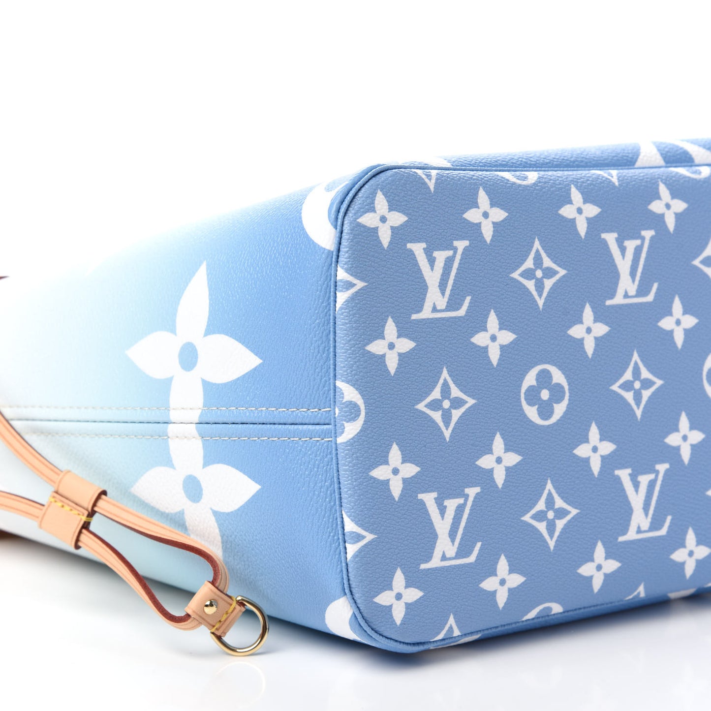Monogram Giant By The Pool Neverfull MM Blue