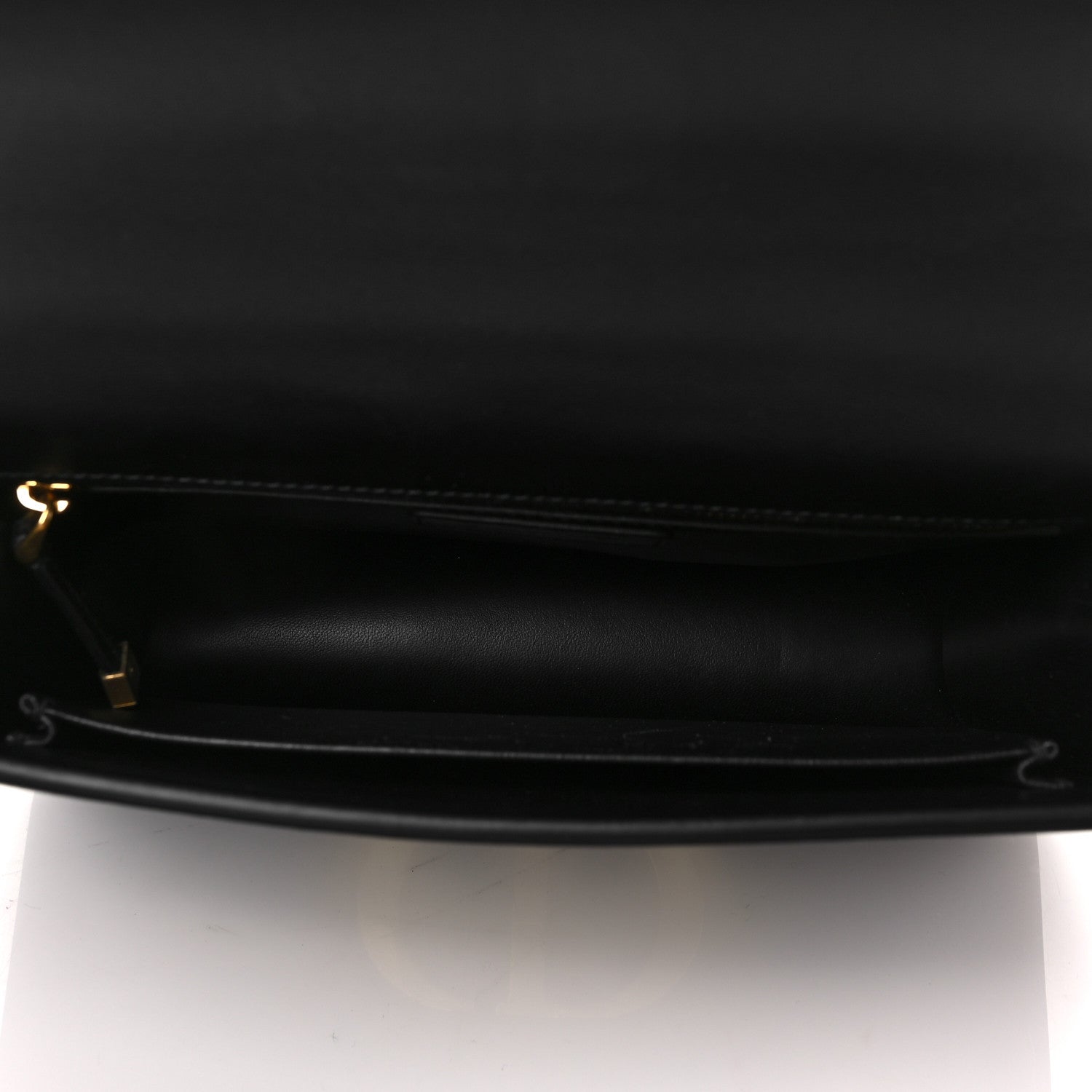 Christian Dior Shiny Crinkled Lambskin 30 Montaigne Flap Bag Black 4 of 7