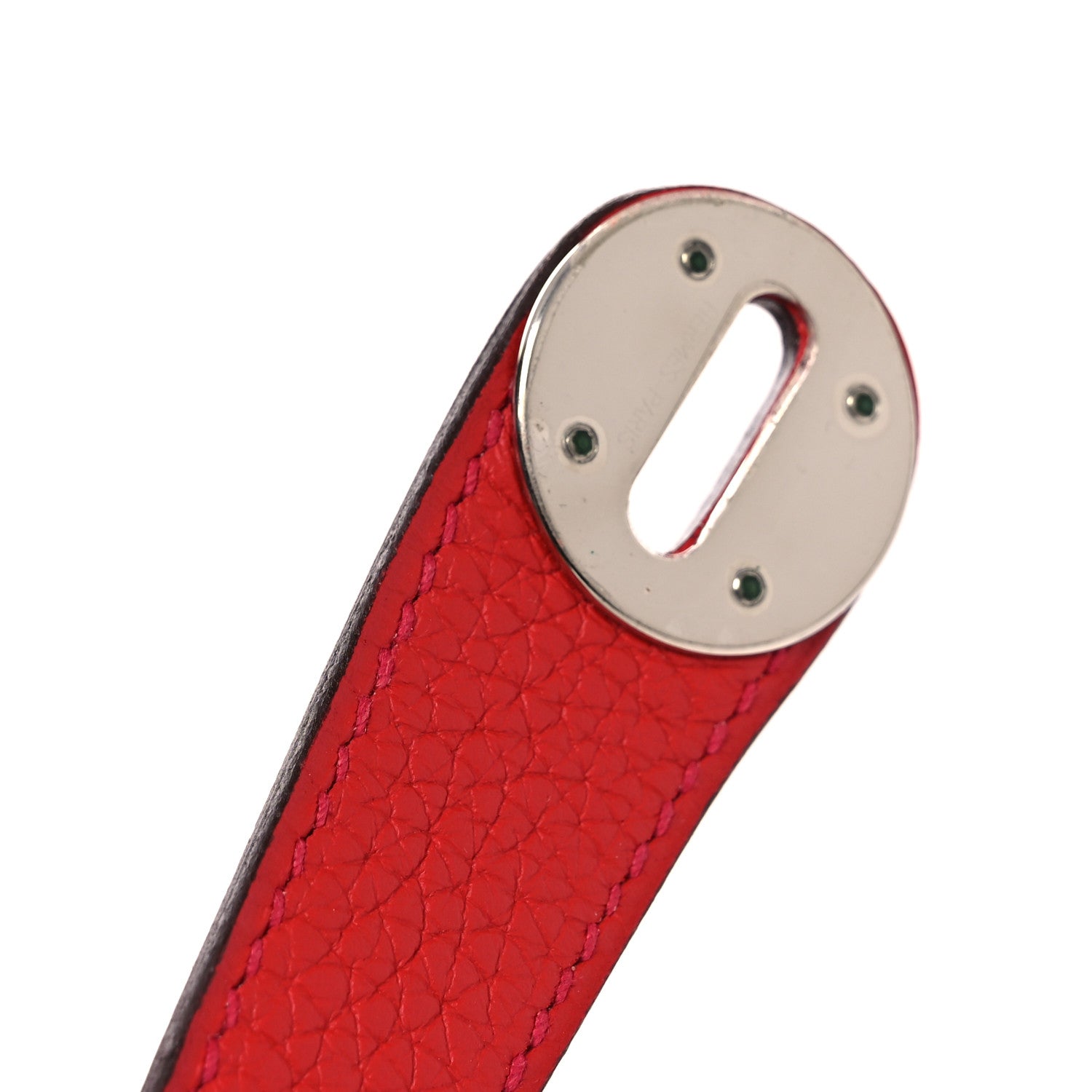 Hermes Taurillon Clemence Lindy 34 Rouge Tomate 11 of 13